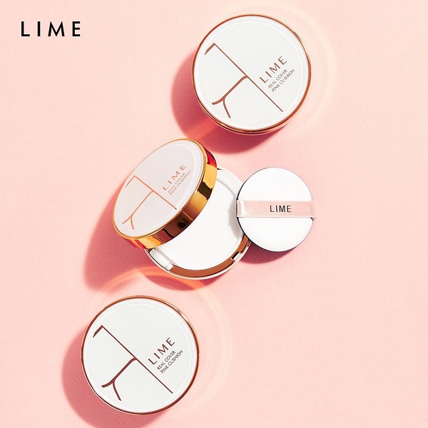 Phấn nước kiềm dầu che phủ toàn diện Lime Real Cover Pink Cushion