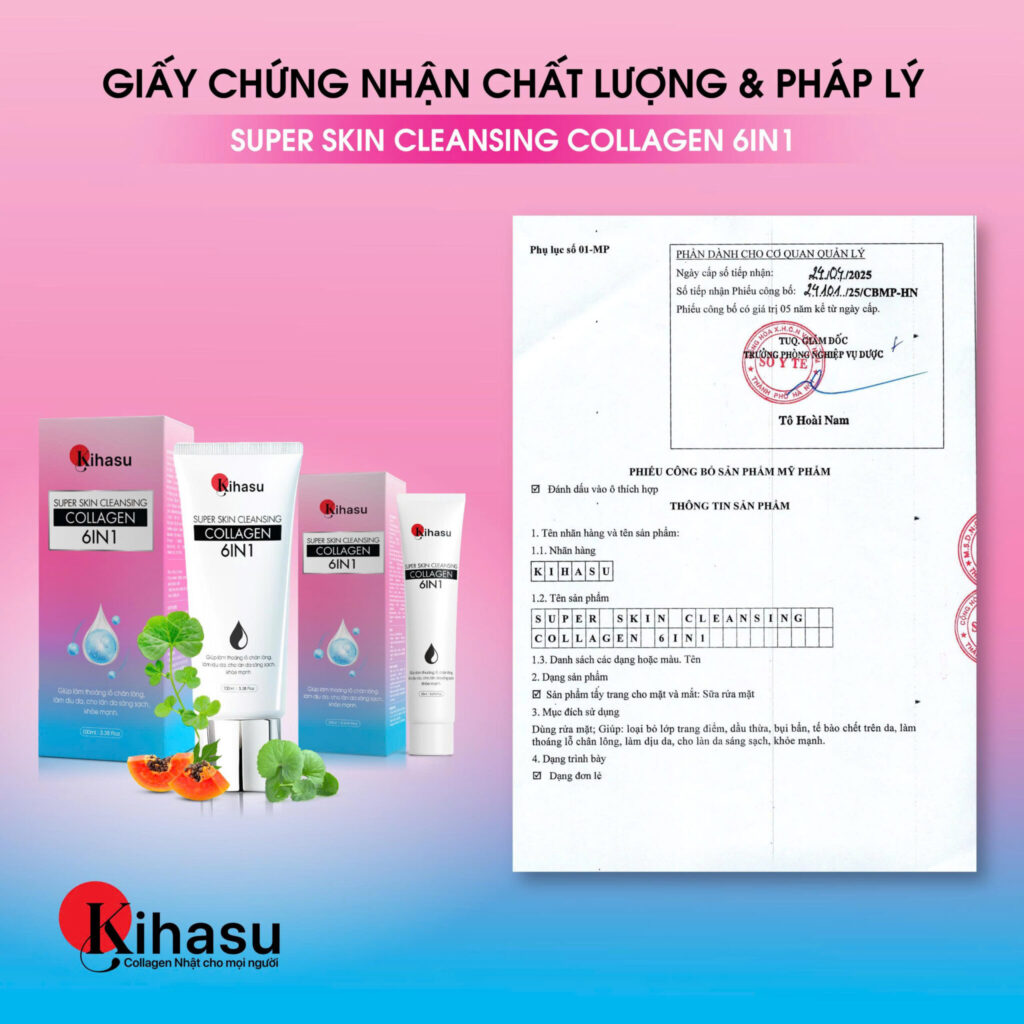 Sua rua mat collagen kihasu